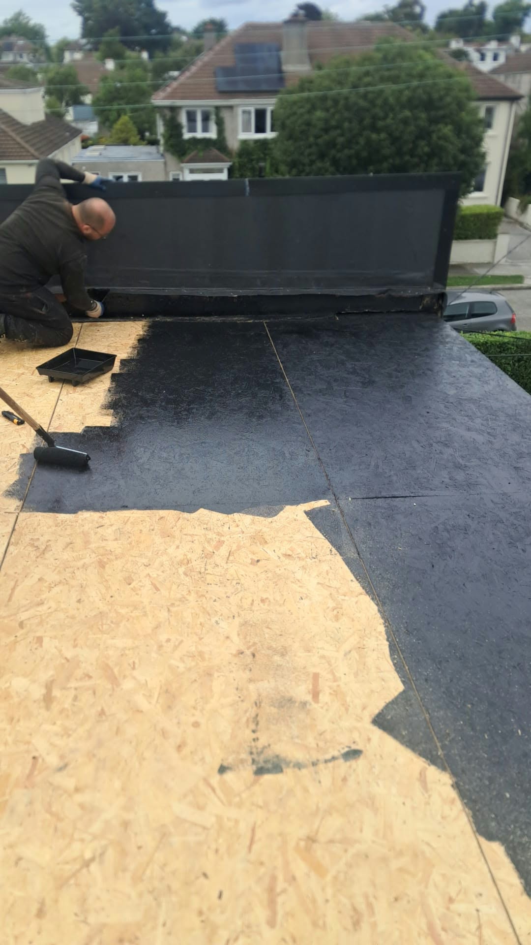 waterproofing a flat roof